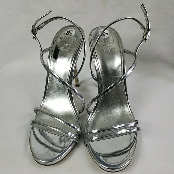 Guess Tilde Strappy Stiletto Dress Shoes - Picture 2 of 8